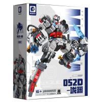 森宝积木 208027 积木钢铁机甲-052D泷渊