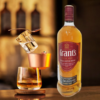  Grant's/格兰 三桶 苏格兰调和型威士忌 礼盒