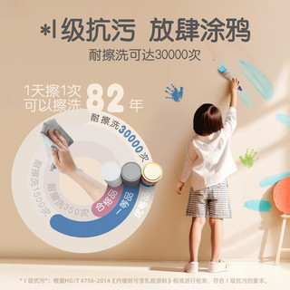 立邦儿童漆内墙乳胶漆油漆墙面漆小王子儿童漆套装品15L/约21KG