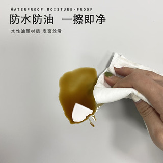诚佳迪肤感柜门贴纸特厚自粘柜子橱柜改色防水贴膜玄关柜旧家具翻新墙纸 云雾白【特厚丝滑平面】 长2米X宽60厘米宽【赠一套工具】
