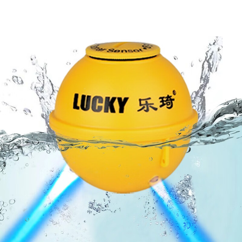 乐琦 探鱼器无线声纳探测器水下可视高清钓鱼搭配打窝船 探鱼器声纳无线探头