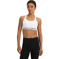 安德玛（UNDERARMOUR）HeatGear女子高强度训练运动内衣1387231 白色100 80C 36C