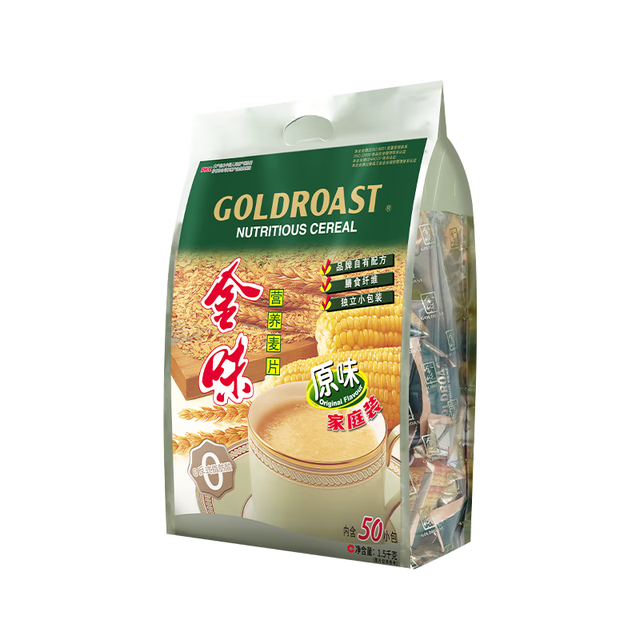 金味 GOLDROAST 营养麦片 原味 1.5kg 家庭装