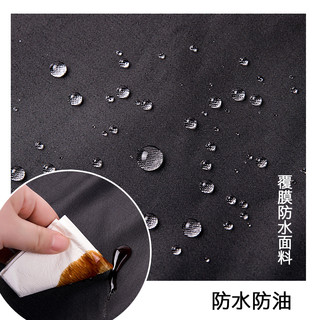 2025新款小个子围裙防水防油女厨房做饭男短款餐饮工作服定制印字