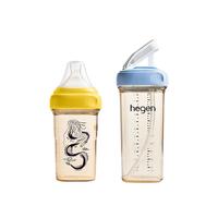 hegen儿童牛奶杯儿童水杯宝宝吸管杯学饮杯婴儿ppsu水杯