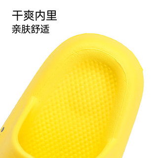 B.Duck小黄鸭儿童凉拖鞋新款防滑软底浴室女童可爱鸭嘴家居一字拖鞋