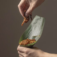 北京稻香村 稻香村 粽子 端午甜粽咸粽肉粽北京特产中华老字号 京酱肉丝粽子100g*2 青稞白米粽子100g*2