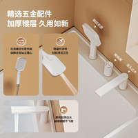 浪鲸（SSWW）卫浴深泡浴缸成人家用亚克力独立式浴池迷你小户型淋浴一体泡澡缸 【1.2m】配件缸