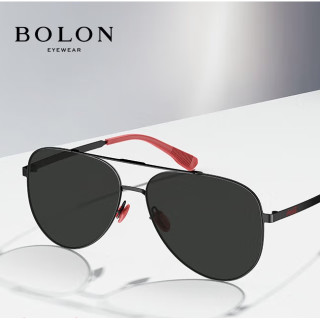 BOLON 暴龙 可口可乐联名太阳镜时尚飞行员户外开车墨镜男  BL8096C10