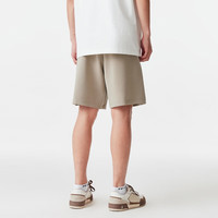 杰克·琼斯(JACK&JONES)夏季立体字母植绒字母贴布oversized休闲短裤男装22429F023 卡其色3E11 S (170)