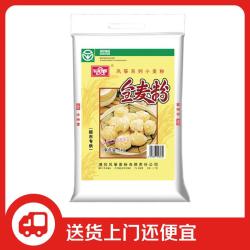 风筝 全麦粉10斤 中筋小麦面粉 馒头/花卷/面饼 家用面粉