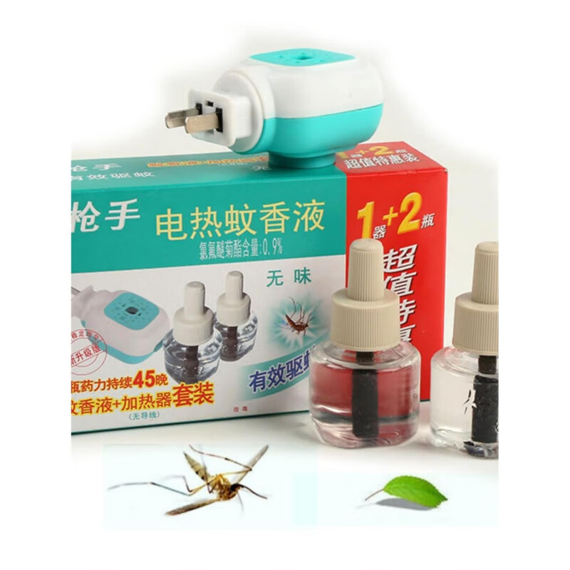  枪手 无味 蚊香液  蚊香液1盒