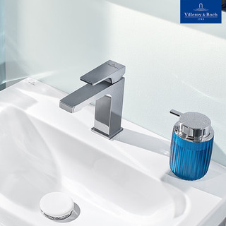 唯宝（Villeroy&Boch）雅图方正系列台盆龙头 高标准选材 陶瓷阀芯 台盆龙头（镀铬色）
