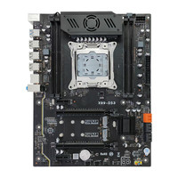 卡诺基 全新X99-DS3/DS4台式机电脑主板LGA2011-3大功耗CPU8层PCB