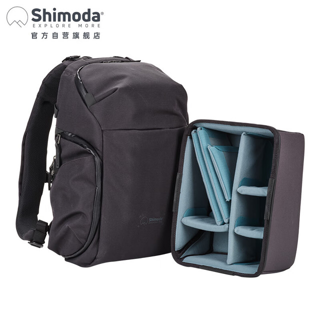 Shimoda urban摄影包 双肩户外旅行旅游街拍通勤相机包微单防水  城市UE20L碳黑色 520-180