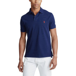 RALPH LAUREN 春夏男士经典T恤短袖Polo衫710783656 012蓝色 XL