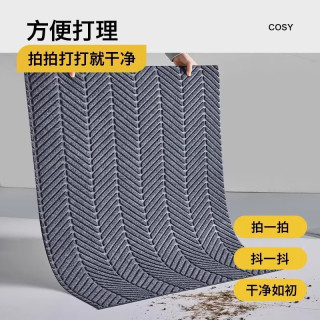 茵尚高端入户门地垫红色进门门口地毯子室外入宅门垫家用大门外蹭脚垫