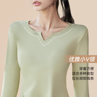维多利亚旅行者瑜伽服女运动上衣短袖健身服普拉提训练服紧身速干衣V领褶皱收腰