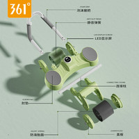 361°健腹轮自动回弹家用肘撑锻练腹肌轮平板支撑器材卷腹男女滚轮 橙色