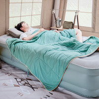 NatureHike挪客户外雾凇户外凉感睡袋被子夏季露营冰丝睡袋空调被抑菌防螨可机洗 天青