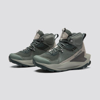 萨洛蒙 女款 户外运动防水透气缓震稳定舒适登山徒步鞋 ELIXIR MID GTX 都市灰