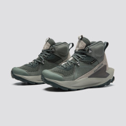 萨洛蒙 女款 户外运动防水透气缓震稳定舒适登山徒步鞋 ELIXIR MID GTX 都市灰