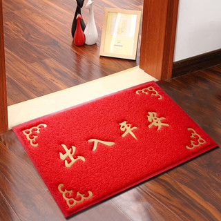 迪茵（DIYIN）出入平安门垫富贵cm 入户门地垫门口脚垫丝圈迎宾防滑垫