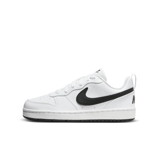 Nike耐克酷菠萝男女童COURT大童运动鞋春季板鞋低帮DV5456 104白/黑 38.5码