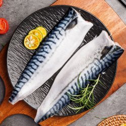 美加佳 挪威青花鱼片净重2斤（内分2袋装）鲭鱼片 去头去尾去脏去骨