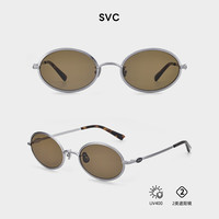 Fakeme2025蛇年宽边椭圆金属墨镜遮阳防晒太阳镜 compass SVC
