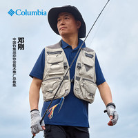 Columbia邓刚同款哥伦比亚户外25春夏男钓鱼系列清凉短袖POLO衫FM4923 469 L (180/100A)