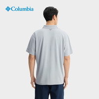 Columbia邓刚同款哥伦比亚户外25春夏男钓鱼系列清凉短袖POLO衫FM4923 019 2XL (190/104A)