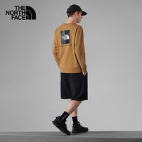 URBAN EXPLORATION预北面UE纯色LOGO纯棉宽松长袖T恤男透气TheNorthFace|7WBM
