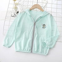 贝婴初（BEIYINGCHU）儿童防晒衣夏季童装冰丝防晒衣女宝宝开衫外套男童防晒服透气 2203防晒衣粉色 130 cm