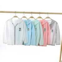 贝婴初（BEIYINGCHU）儿童防晒衣夏季童装冰丝防晒衣女宝宝开衫外套男童防晒服透气 2203防晒衣蓝色 120 cm