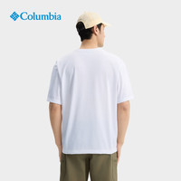 Columbia哥伦比亚户外25春夏男女吸湿速干运动短袖T恤AE5759 101 宽松版型 S (170/92A)