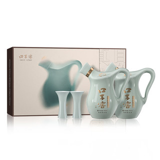 口子窖 小池窖特酿 兼香型白酒 52度 500ml*2 礼盒装