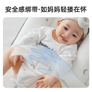 imomoto斜坡枕婴儿床中床防吐奶喂奶辅助0-6个月用品 【纯棉枕套 四季通用】 日月星辰