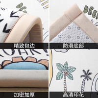 宝宝防摔地垫床边加厚地上睡觉专用垫卧室地毯婴儿防掉床防跌防撞
