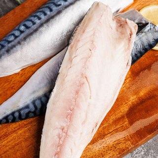 美加佳挪威青花鱼片净重2斤（内分2袋装）鲭鱼片 去头去尾去脏去骨 挪威青花鱼片2斤 去脏去骨