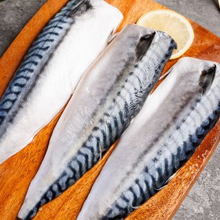 美加佳挪威青花鱼片净重2斤（内分2袋装）鲭鱼片 去头去尾去脏去骨 挪威青花鱼片2斤 去脏去骨
