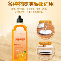 佰惠管家地板清洁剂木地板瓷砖拖地清洗剂家用洗地机可用去污 地板清洁1瓶480mL