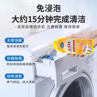 蓝洁星洗衣机清洗剂强力清洁剂除垢滚筒波轮洗衣机槽家用全自动 【500mLX2瓶】洗衣机清洗剂