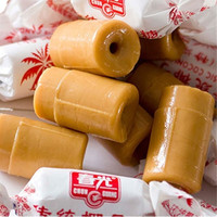 春光椰子糖海南特产传统特制特浓椰子硬糖炭烧咖啡喜糖水果硬糖 特浓椰子糖500g1袋【约90颗】