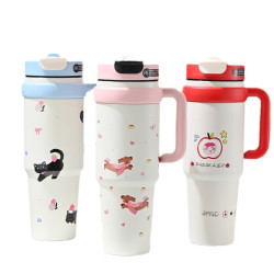 臻古朴 巨无霸保温杯 1000ml