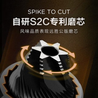 TIMEMORE泰摩栗子C手摇咖啡磨豆机 家用手动咖啡豆研磨机 磨粉器 栗子C3S-哑光白【全能版】 栗子C3S磨豆机-哑光白【全能版】