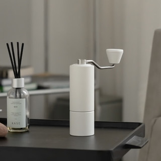 TIMEMORE泰摩栗子C手摇咖啡磨豆机 家用手动咖啡豆研磨机 磨粉器 栗子C3S-哑光白【全能版】 栗子C3S磨豆机-哑光白【全能版】