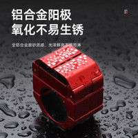 JAAJ-WAY自行车手机支架山地车隐形导航骑行防震公路车摩托电动车骑行 钛色