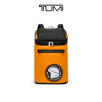 TUMI/途明 MCLAREN 迈凯伦联名可折叠印花男士双肩包 白色