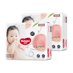 好奇 亲肤环腰 婴儿纸尿裤  2XL，M，L，XL 正常规格